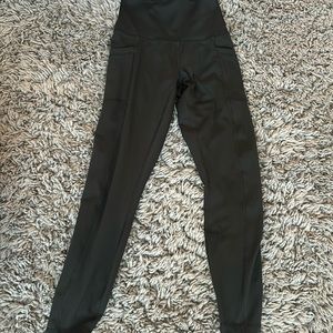 Green 90 Degree Leggings with Pockets